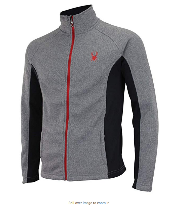 Spyder Men's Constant Full Zip Sweater, Color Options