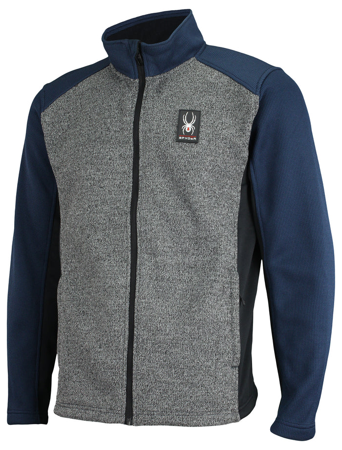 Spyder Men's District Full Zip Jacket, Color Options