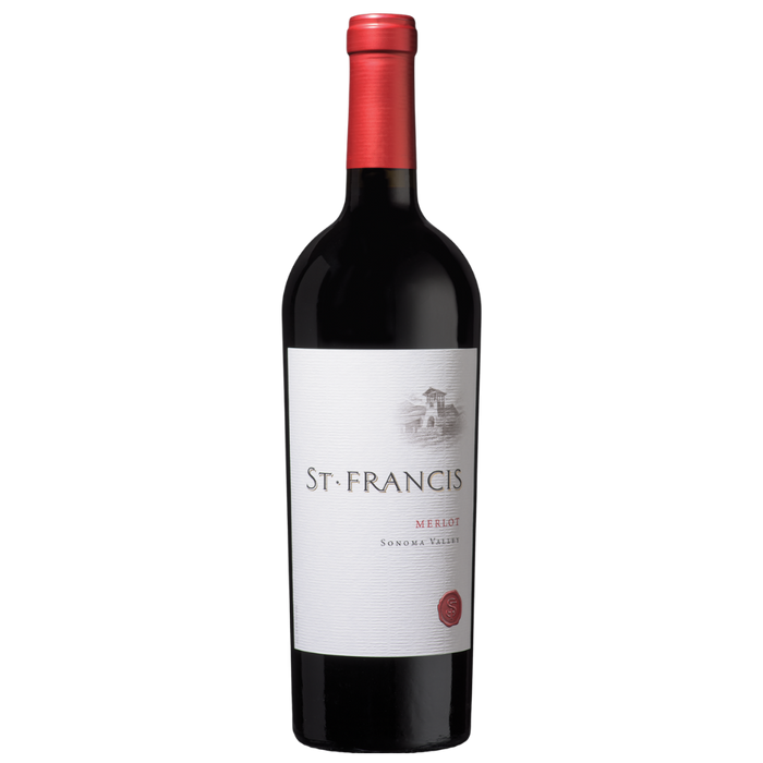 buy St. Francis Merlot Sonoma County California red wine 750ml online BLII liquor