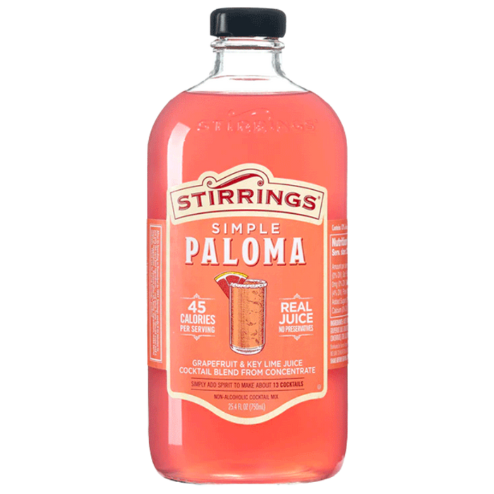 buy Stirrings Simple Paloma Tequila Mixer 750ml online BLII liquor