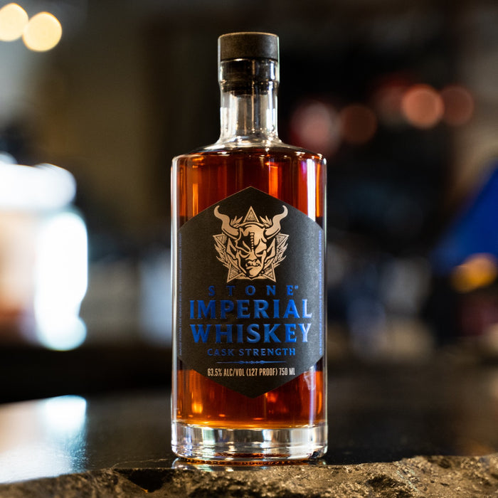 Stone Imperial Stout Cask Strength Whiskey -750ml