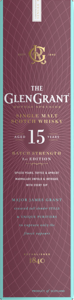 The Glen Grant Rothes Speyside 15 Years Single Malt Scotch Whisky -750 ml