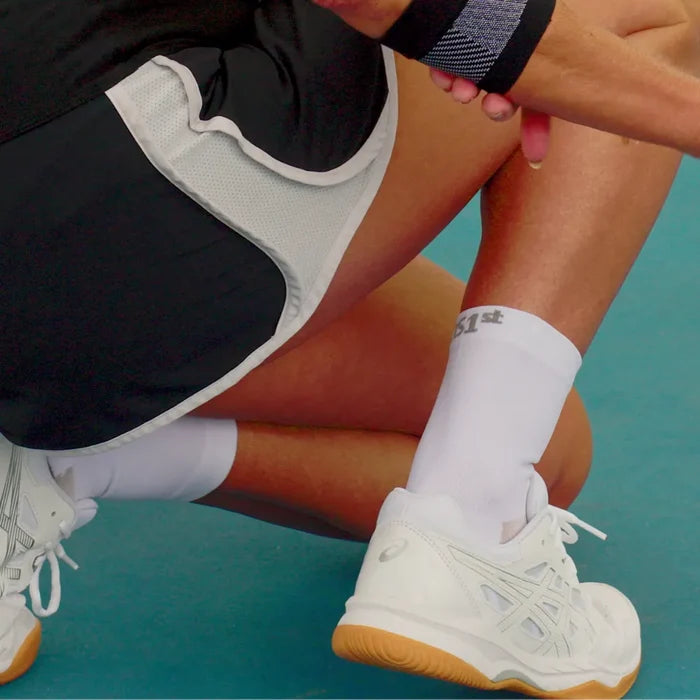 pickleball athlete wearing pickleball socks | OS1st