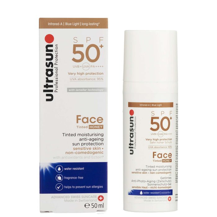 Ultrasun Face  Anti-Age SPF 50+ Tinted Honey 50ml - Additional 1