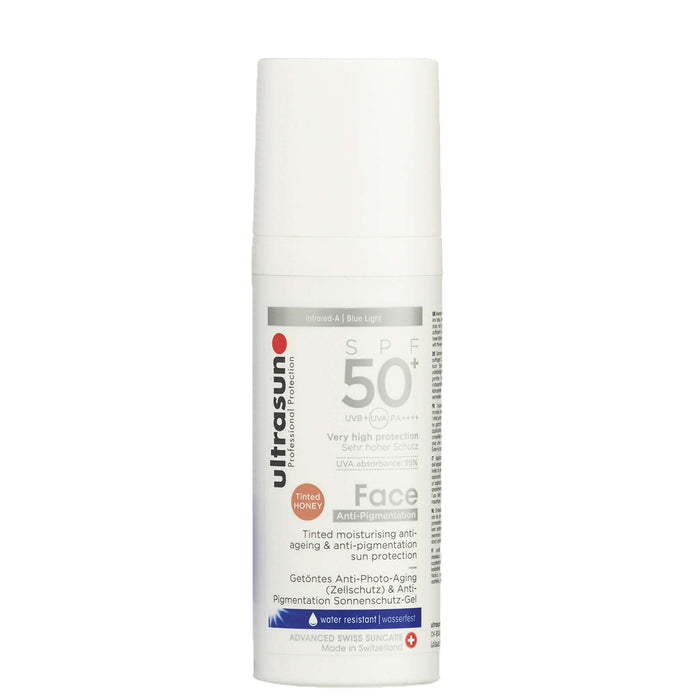 Ultrasun Face  Tinted Anti-Pigmentation Sun Protection Honey SPF50+ 50ml