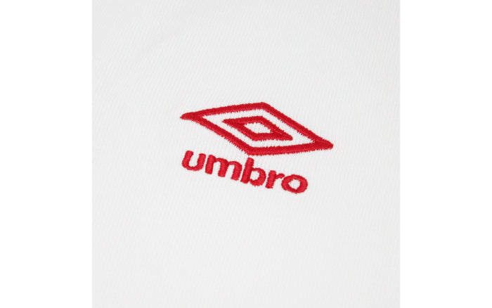 Umbro England RFU Men's Classic Long Sleeve Rugby Jersey, White