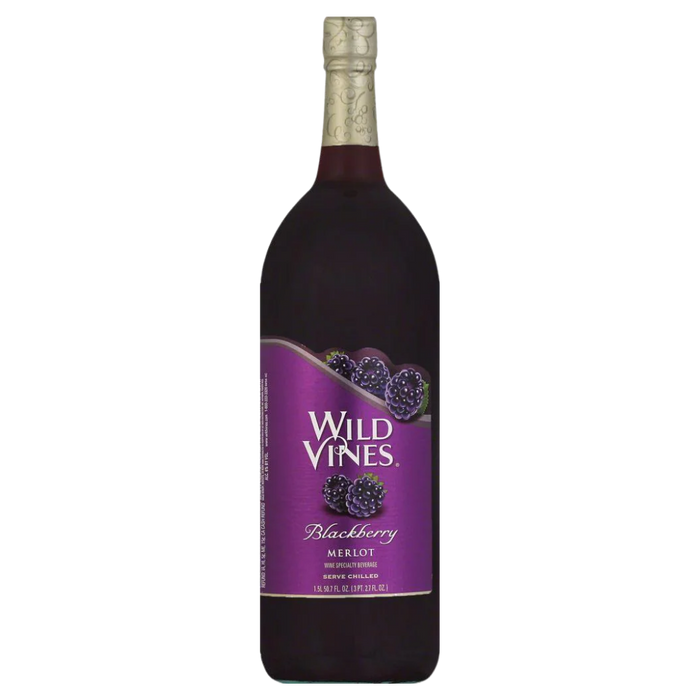 buy Wild Vines Blackberry Merlot Red Wine 1.5L online BLII liquor