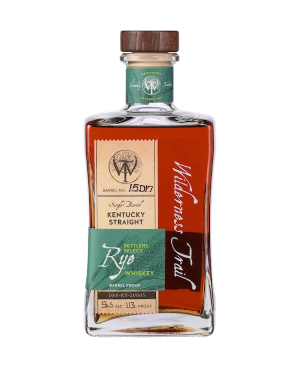 Wilderness Trail Barrel Proof Rye Kentucky Straight  Whiskey -750ml