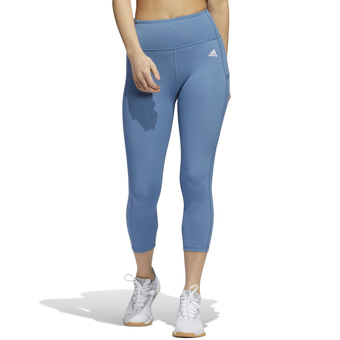 adidas Women's Circuit 3/4 Tights, Altered Blue
