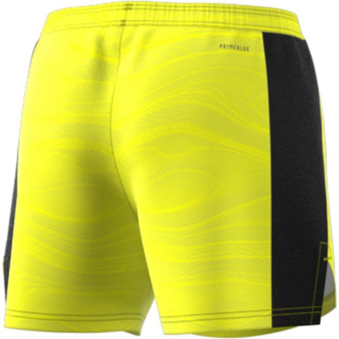 Adidas Women's Condivo 21 Goalkeeper Shorts, Acid Yellow/Black
