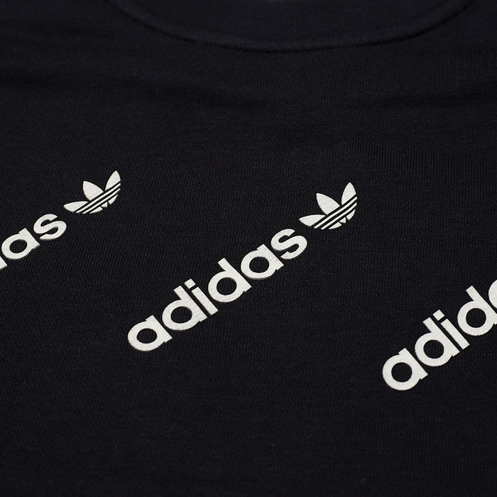 adidas Women's Crew Pullover Sweatshirt, Black
