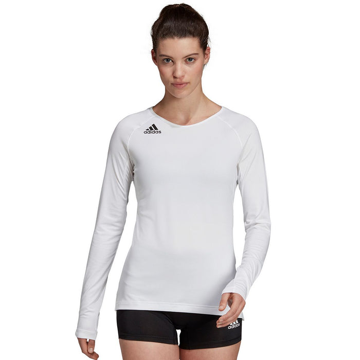 adidas Women's Hi Lo Jersey, Grey Two/Black