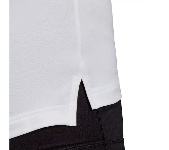 adidas Women's Hi Lo Jersey, Grey Two/Black