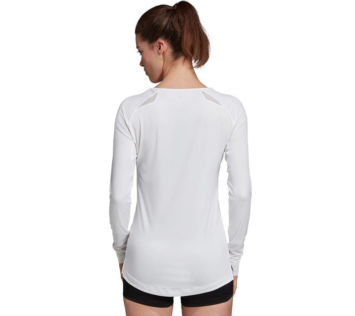 adidas Women's Hi Lo Jersey, Grey Two/Black
