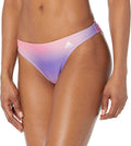 Adidas Women's Melbourne Printed Bikini Bottoms, Acid Red/White