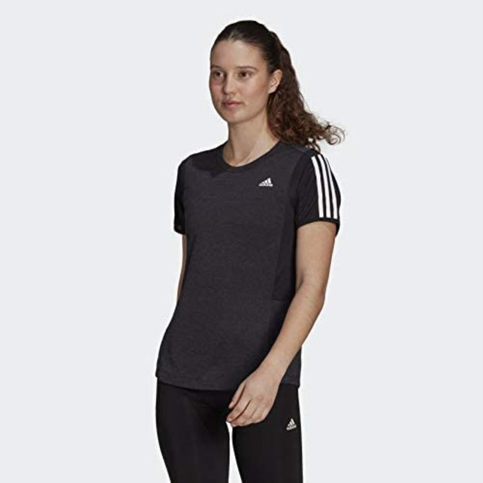 Adidas Women's Own The Run Tee Cooler Tee, Black
