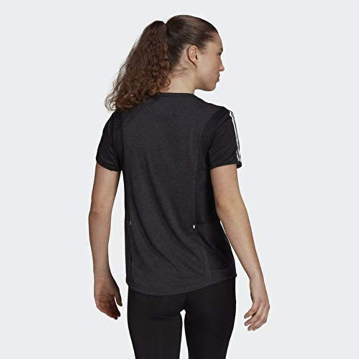 Adidas Women's Own The Run Tee Cooler Tee, Black