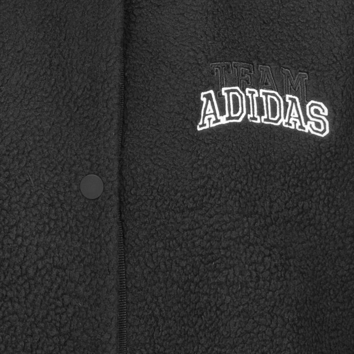 adidas Women's Sherpa Fleece Vest, Black