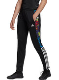 adidas Women's Tiro Flower Soccer Track Pant, Black/Multicolor