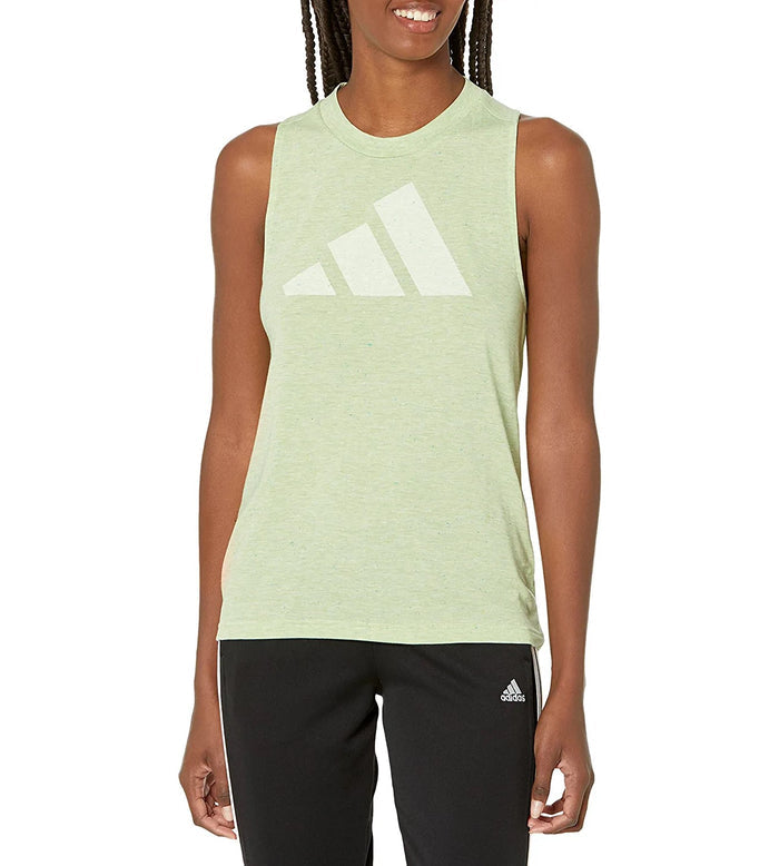 adidas Women's Winners 3.0 Tank, Magic Lime Melange