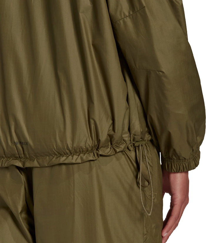 adidas Women's WND.RDY Woven Jacket, Focus Olive
