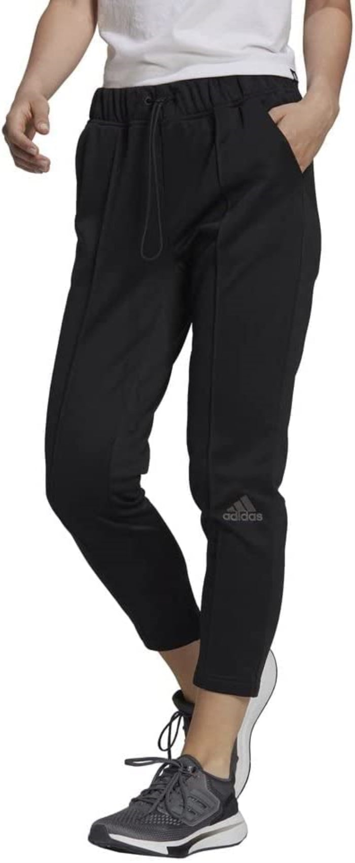 adidas Women's You for You 7/8 Sweatpants, Black