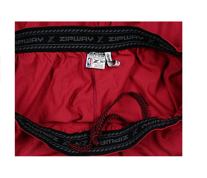 Zipway NBA Men's Big & Tall Miami Heat Shorts, Red