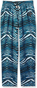 Zubaz Carolina Panthers NFL Men's Zebra Left Hip Logo Lounge Pant