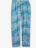 Zubaz Detroit Lions NFL Men's Zebra Left Hip Logo Lounge Pant