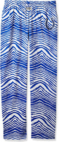 Zubaz Indianapolis Colts NFL Men's Zebra Left Hip Logo Lounge Pant