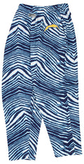 Zubaz Los Angeles Chargers NFL Men's Zebra Left Hip Logo Lounge Pant