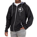 Zubaz Men's NFL Cleveland Browns Full Zip Viper Print Fleece Hoodie