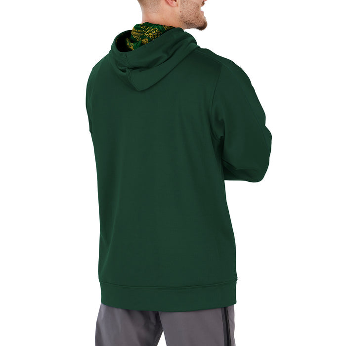 Zubaz Men's NFL Green Bay Packers Viper Print Hoodie