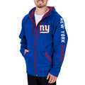 Zubaz Men's NFL New York Giants Full Zip Camo Hoodie