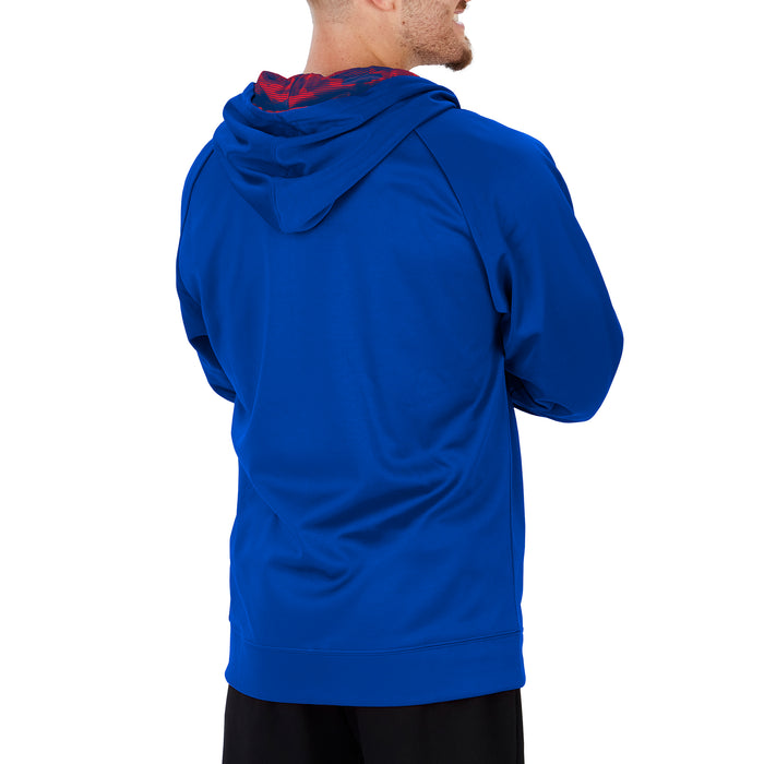 Zubaz Men's NFL New York Giants Full Zip Camo Hoodie