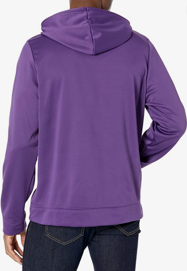 Zubaz Minnesota Vikings NFL Men's Team Color Hoodie with Team Camo Liner