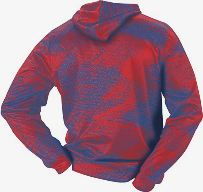 Zubaz New York Giants NFL Men's Static Hoodie