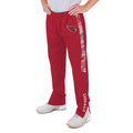 Zubaz NFL Men's Arizona Cardinals Track Pants W/ Camo Lines Side Panels