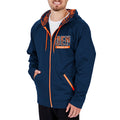 Zubaz NFL Men's Denver Broncos Full Zip Hoodie With Team Color Camo Lines