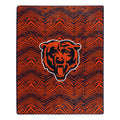 Zubaz X Northwest NFL Chicago Bears Zubified Raschel Throw Blanket