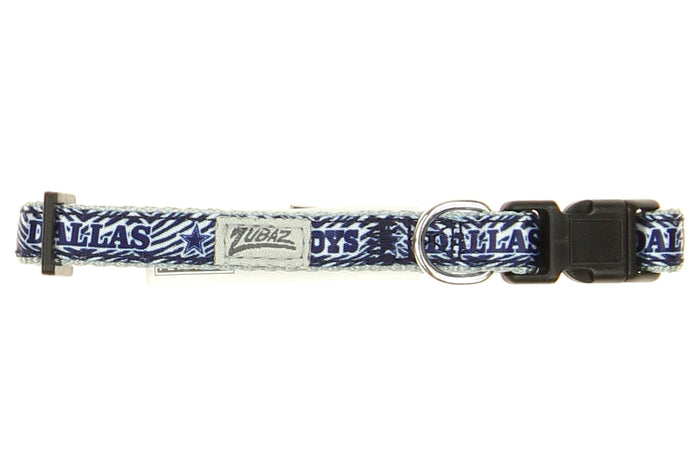 Zubaz X Pets First NFL Dallas Cowboys Team Adjustable Dog Collar