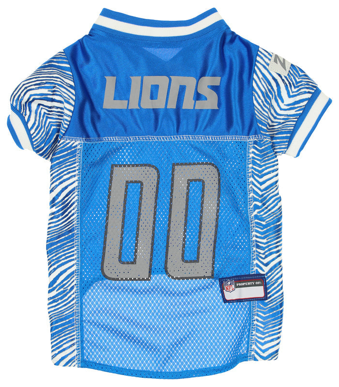 Zubaz X Pets First NFL Detroit Lions Jersey For Dogs & Cats